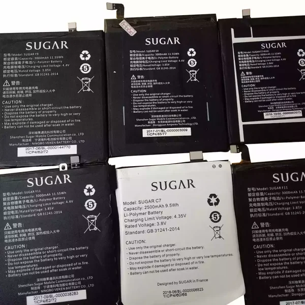 Pin Thích hợp cho SUGAR F11