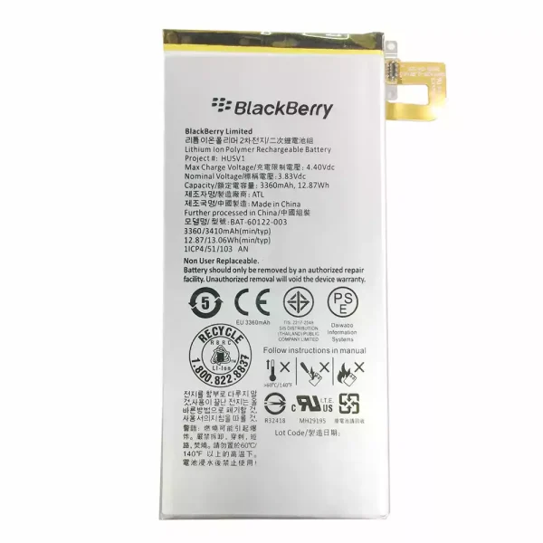 Pin BAT-60122-003 Thích hợp cho BlackBerry Priv