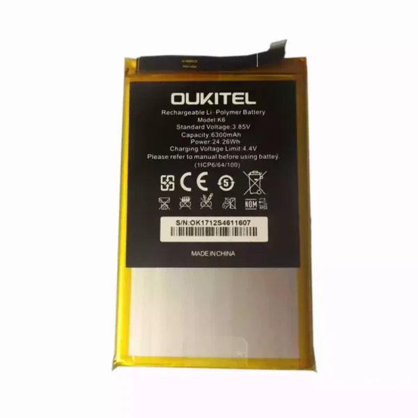 Pin Thích hợp cho OUKITEL K6