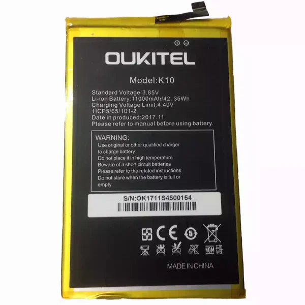 Pin Thích hợp cho OUKITEL K10