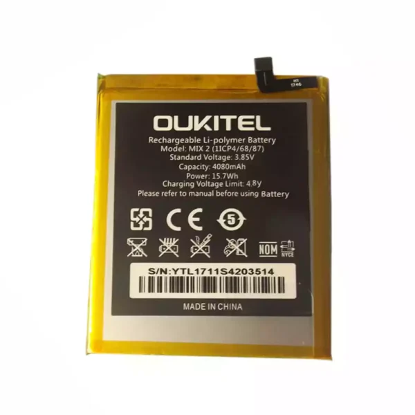 Pin Thích hợp cho OUKITEL mix 2