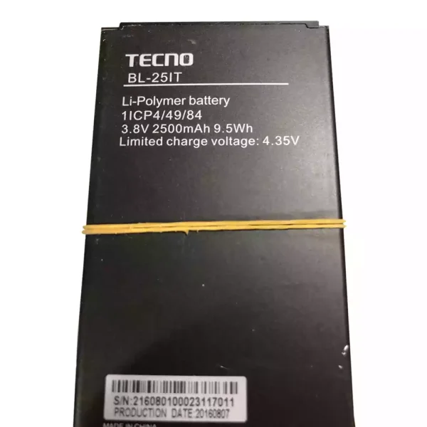 Pin Thích hợp cho TECNO BL-25IT