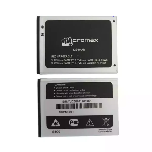 Pin Thích hợp cho Micromax S300