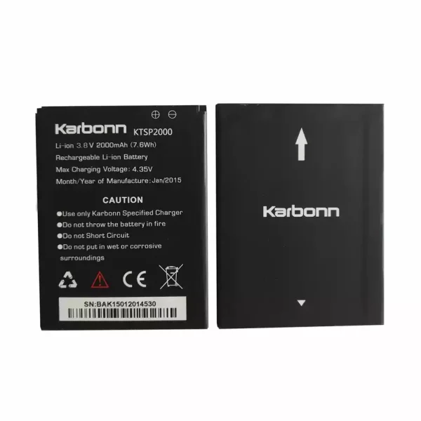 Pin Thích hợp cho Karbonn KTSP2000