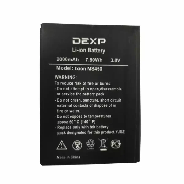 Pin Thích hợp cho DEXP Ixion MS450