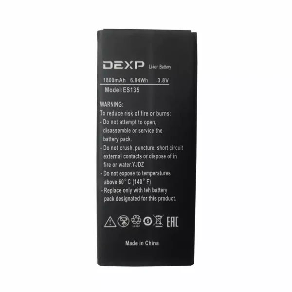 Pin Thích hợp cho DEXP Ixion ES135