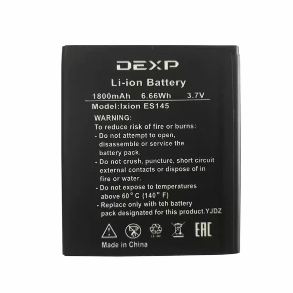 Pin Thích hợp cho DEXP Ixion ES145