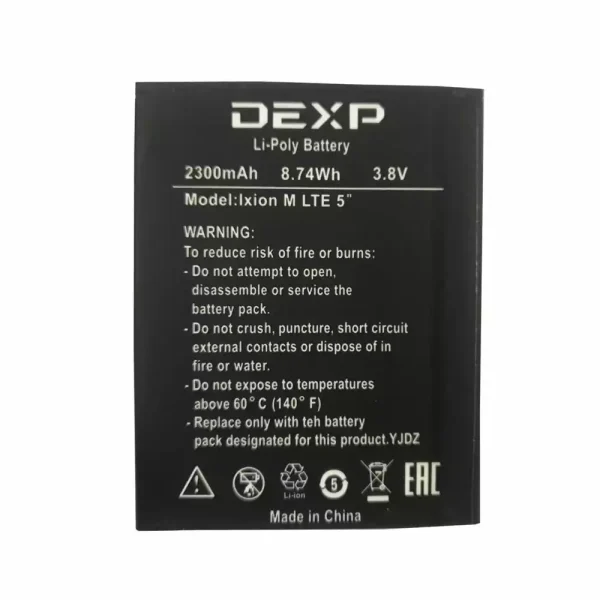 Pin Thích hợp cho DEXP Ixion M LTE 5''