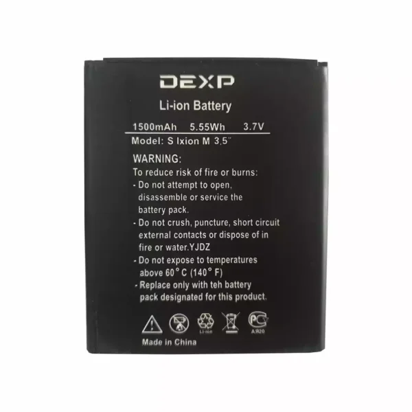 Pin Thích hợp cho DEXP S Ixion M 3.5''