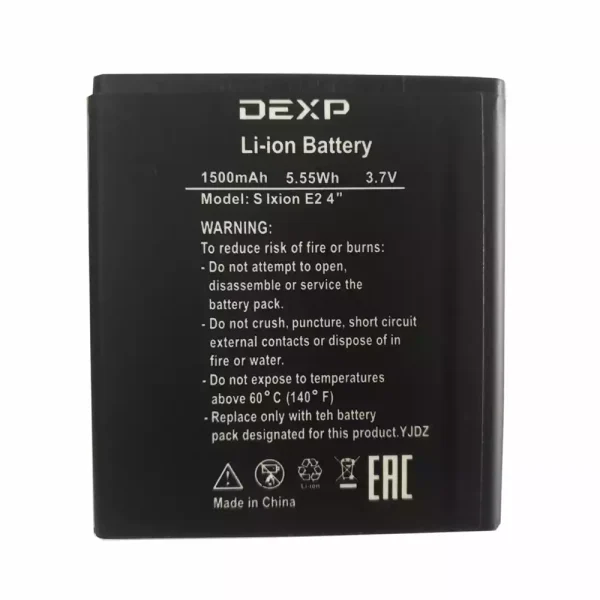 Pin Thích hợp cho DEXP S Ixion E2 4''