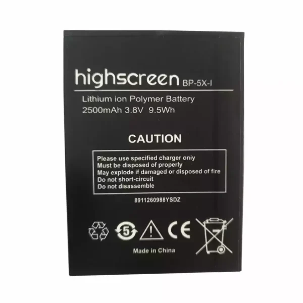 Pin Thích hợp cho Highscreen BP-5X-I Pure F Boost2