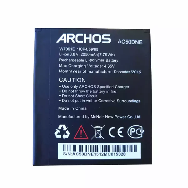 Pin Thích hợp cho ARCHOS AC50DNE