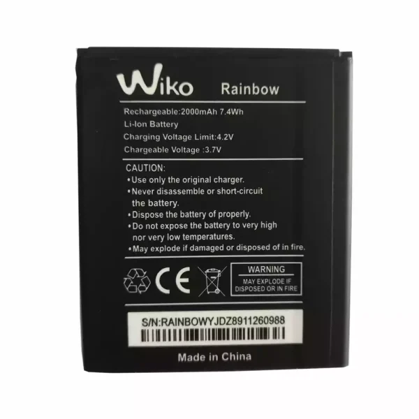 Pin Thích hợp cho Wiko Rainbow