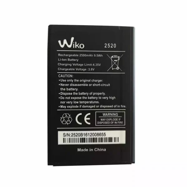 Pin Thích hợp cho Wiko 2520