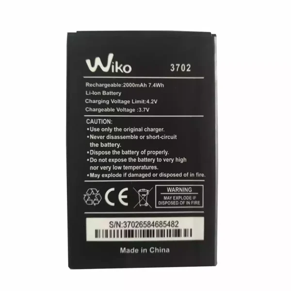 Pin Thích hợp cho Wiko 3702