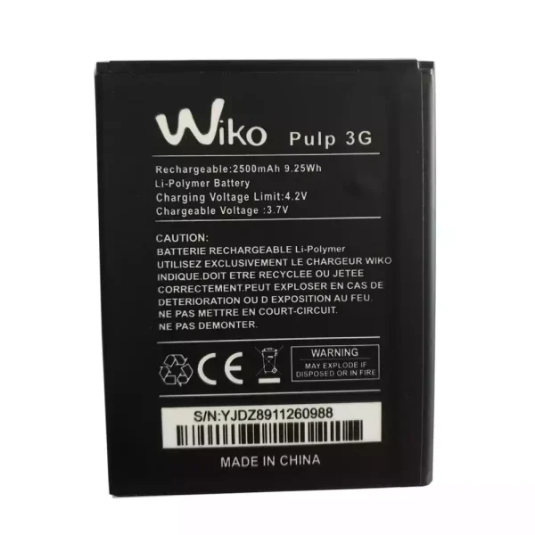 Pin Thích hợp cho Wiko PULP 3G