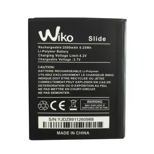 Pin Thích hợp cho Wiko Slide