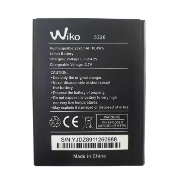 Pin Thích hợp cho Wiko 5320