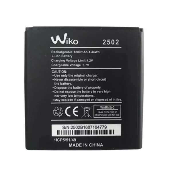 Pin Thích hợp cho Wiko 2502