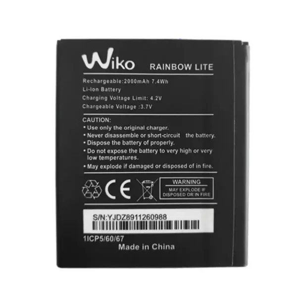 Pin Thích hợp cho Wiko Rainbow LITE