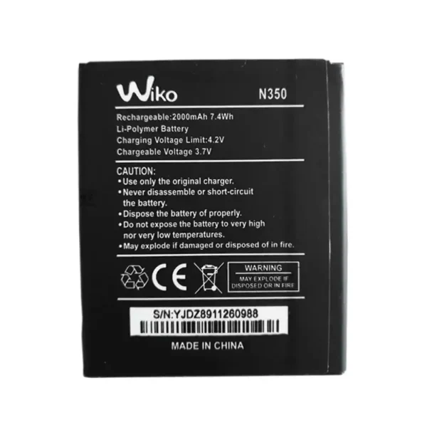 Pin Thích hợp cho Wiko N350