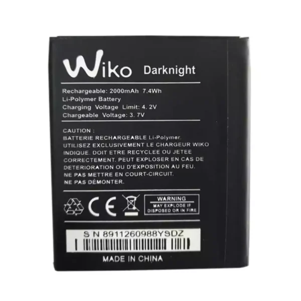 Pin Thích hợp cho Wiko Darknight