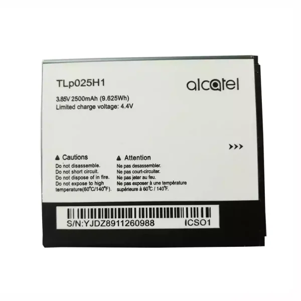 Pin Thích hợp cho Alcatel TLp025H1