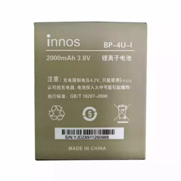 Pin Thích hợp cho Innos BP-4U-I