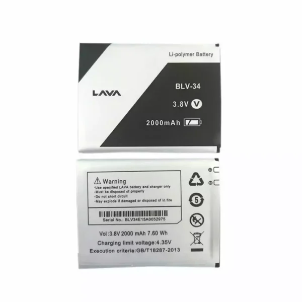 Pin Thích hợp cho Lava BLV-34