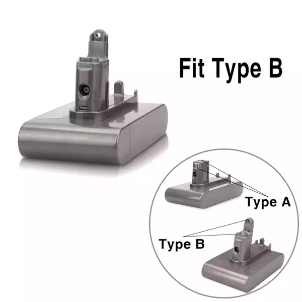 Pin cho máy hút bụi cầm tay Dyson DC31 DC34 DC35 DC44 Type B (2000mAh) - Hình ảnh 4