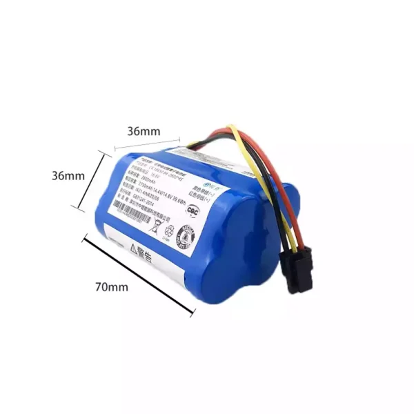 Pin cho Robot hút bụi Haier TAB-JD3F0S TAB-JD33OW TAB-T525H M366 M367 PLUS - Hình ảnh 2