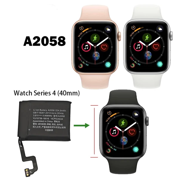 Pin A2058 Thích hợp cho Apple Watch Series 4 (40mm) - Hình ảnh 4