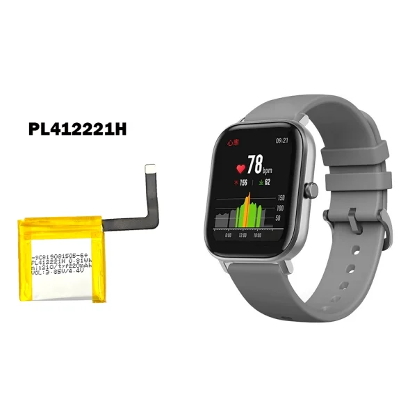 Pin PL412221H Thích hợp cho Amazfit GTS,A1914/A1913 - Hình ảnh 4