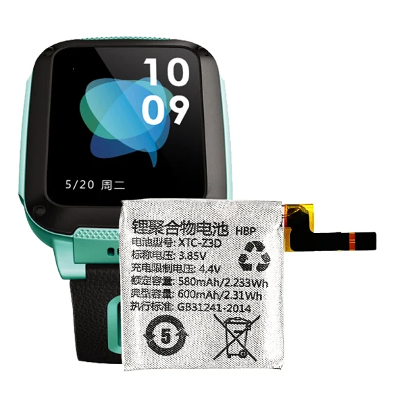 Pin XTC-Z3D Thích hợp cho imoo Watch Phone Z3/Z3D - Hình ảnh 4