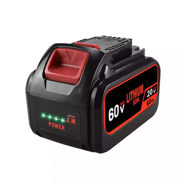 60V 9.0Ah Pin thay thế cho DEWALT DCS578X2 DCBL772X1 DCK299D1T1 DCS578B DCS690X2 DCC2560T1 DCG414B