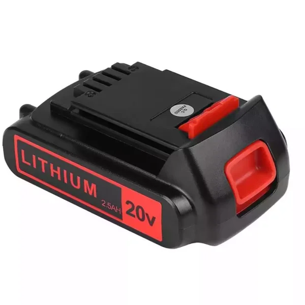 20V 2.5Ah Pin thay thế cho Black&Decker LBX4020 LBXR20 LBXR20B LBXR20-OPE LBXR2020 LB20 LBX20 LB2X4020