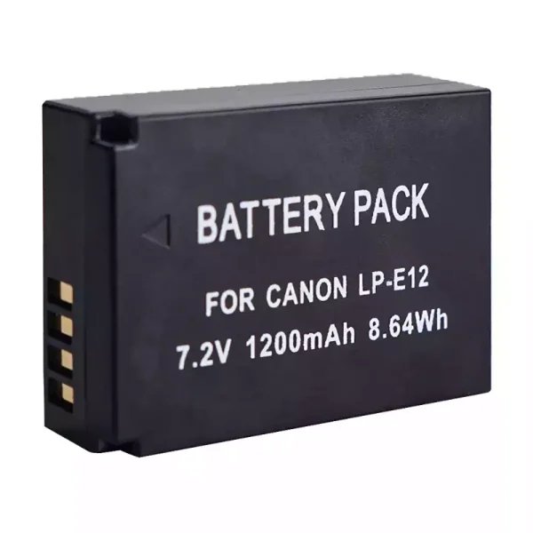 Pin máy ảnh Canon LP-E12 - Hình ảnh 2