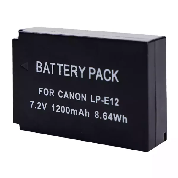 Pin máy ảnh Canon LP-E12 - Hình ảnh 3