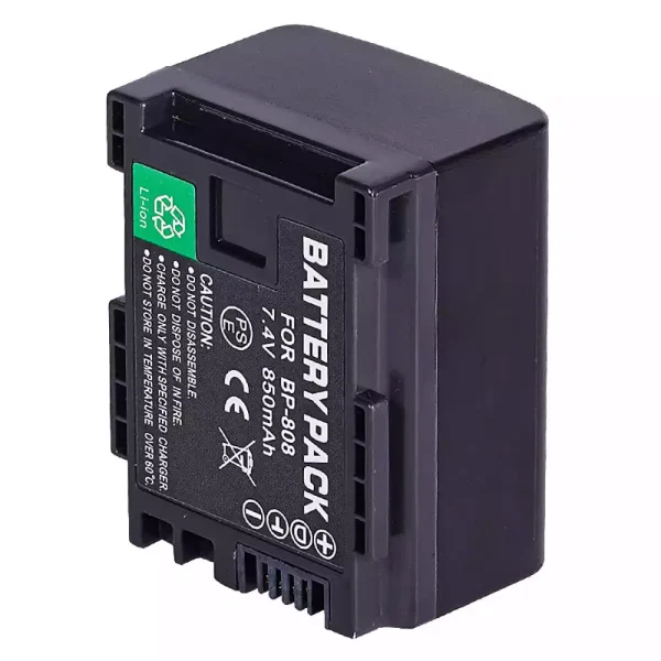 Pin máy ảnh Canon BP-807 BP-808 BP-809 - Hình ảnh 3