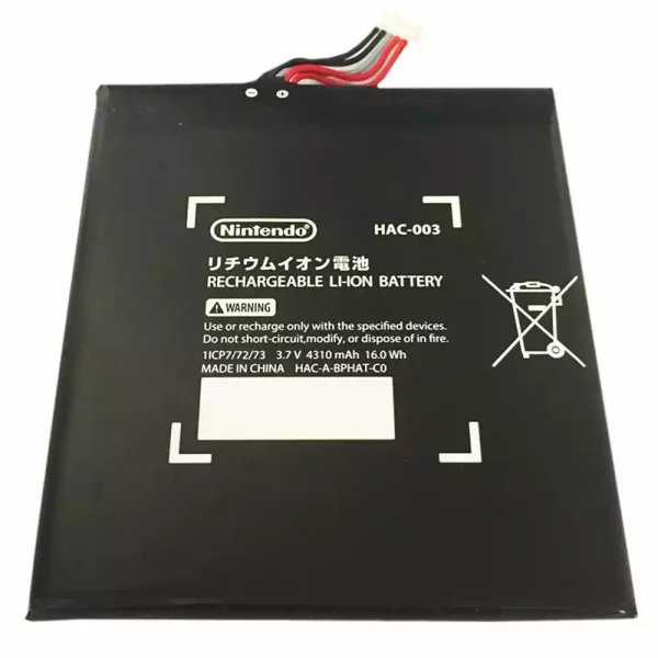 Pin Nintendo Switch HAC-003