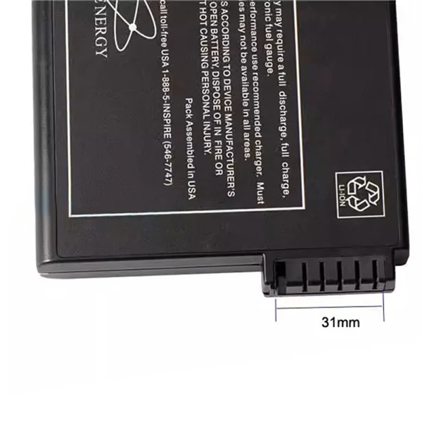 Pin METONE3400 METONE3413,ACUSON P300 - Hình ảnh 4