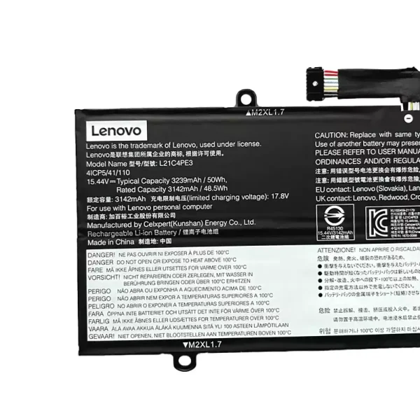 Pin Laptop LENOVO L21C4PE3 L21M4PE4 - Hình ảnh 3