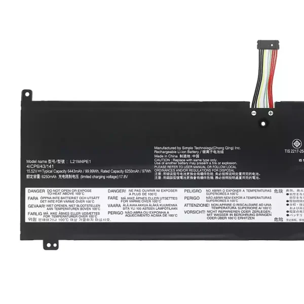 Pin Laptop LENOVO L21M4PE1 L21C4PE1 L21B4PE1 - Hình ảnh 3