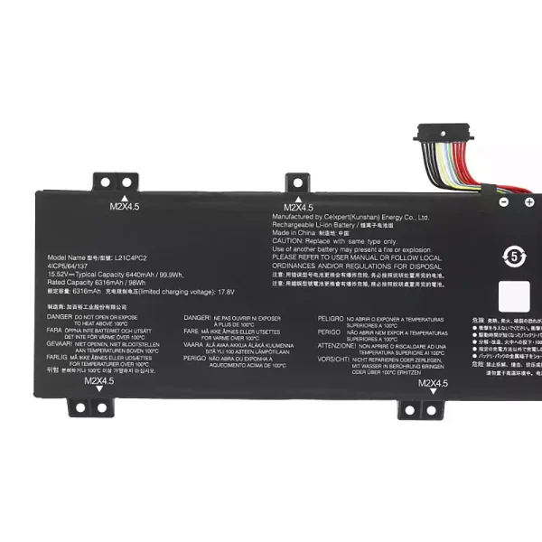 Pin Laptop LENOVO L21C4PC2 L21C4PC3 L21D4PC2 L21M4PC5 L21M4PC6 - Hình ảnh 3
