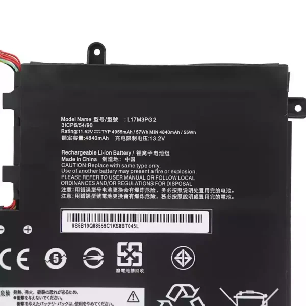 Pin Laptop LENOVO L17M3PG2 L17L3PG2 - Hình ảnh 3