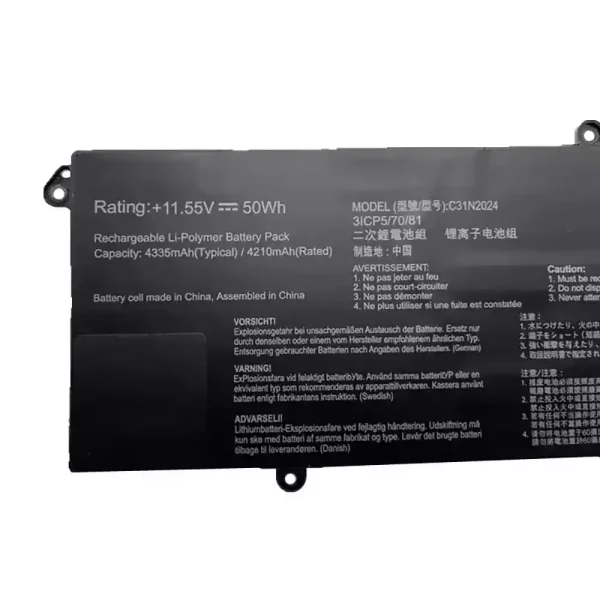 Pin Laptop ASUS C31N2024 - Hình ảnh 3