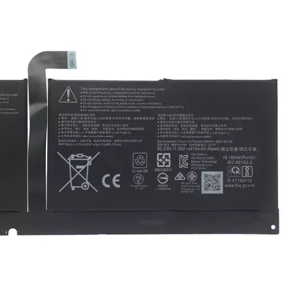 Pin Laptop 96BTA016H 96BTA015H DYNC01,Microsoft Surface Pro 8 1983 1982 - Hình ảnh 3