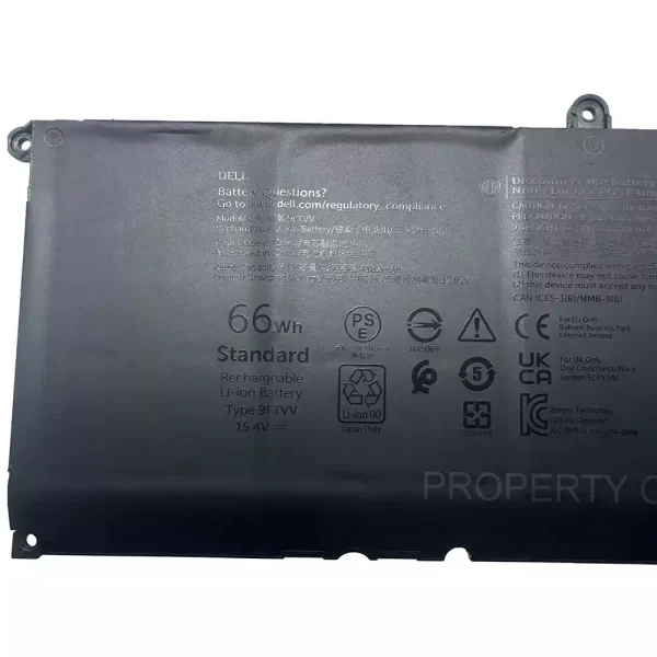 Pin Laptop DELL 9FTVV - Hình ảnh 3