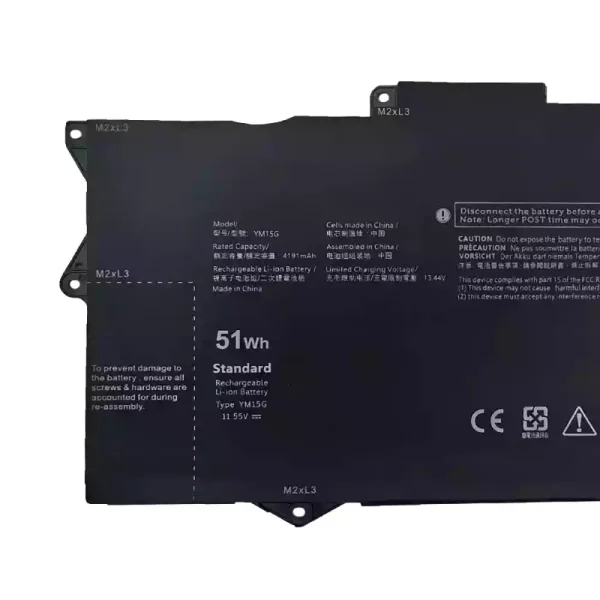 Pin Laptop Dell YM15G,Dell XPS 13 9315 2-in-1 - Hình ảnh 3