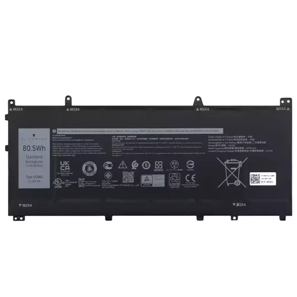 Pin Laptop DELL VG661 V4N84,DELL Alienware x14 R1 R2
